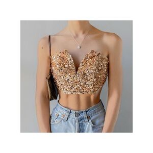 Sparkly bandeau top ✨